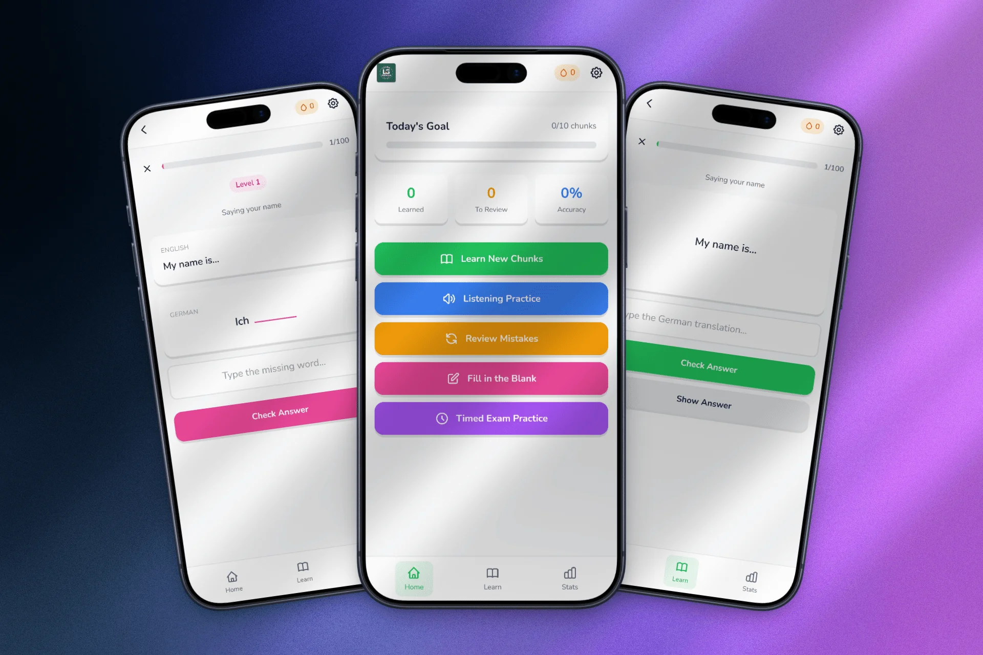 Learn Language (Personal use)